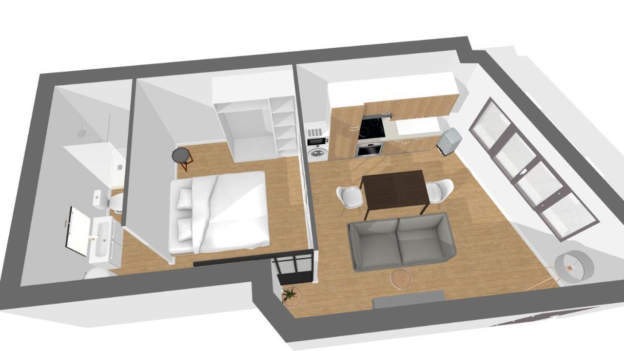 Апартаменты Le Wlerick 1 - Hyper Centre - Au Calme - Wifi Мон-де-Марсан Экстерьер фото