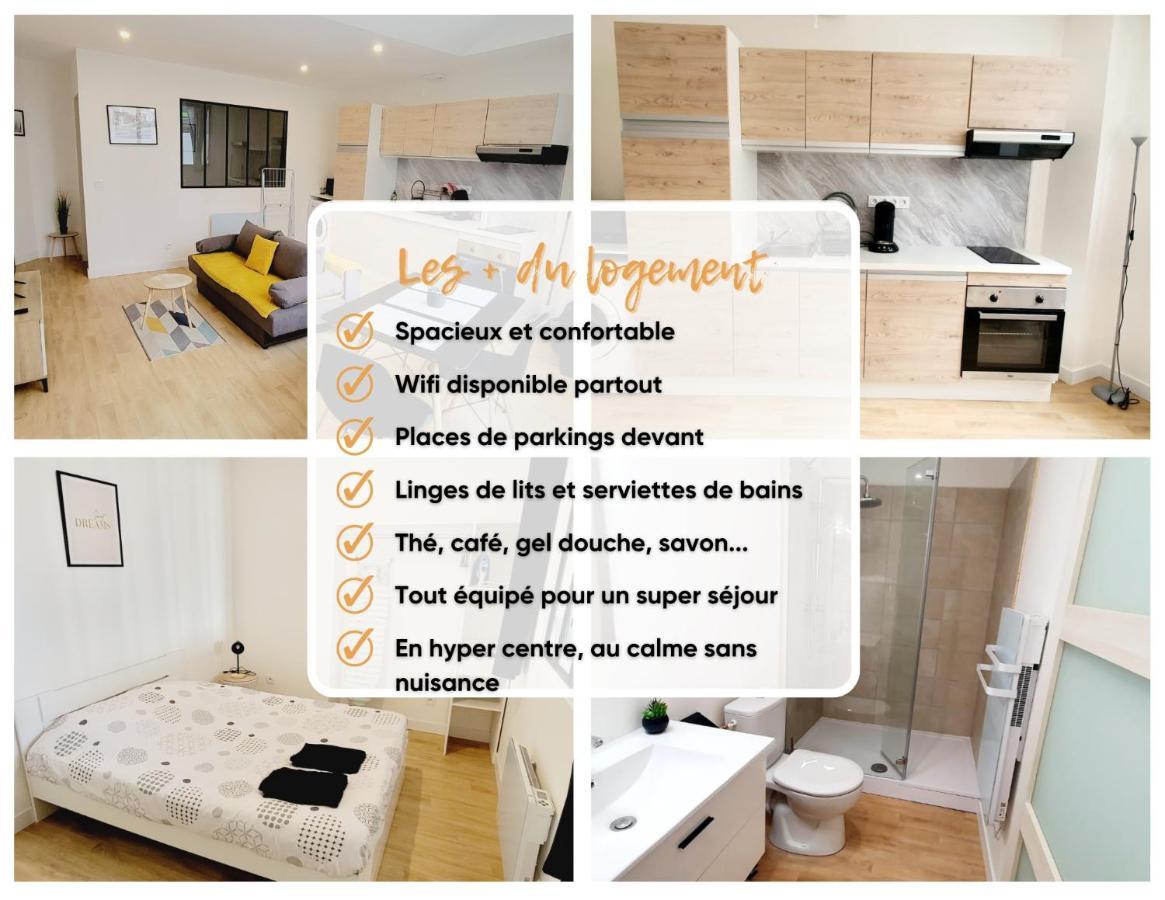 Апартаменты Le Wlerick 1 - Hyper Centre - Au Calme - Wifi Мон-де-Марсан Экстерьер фото